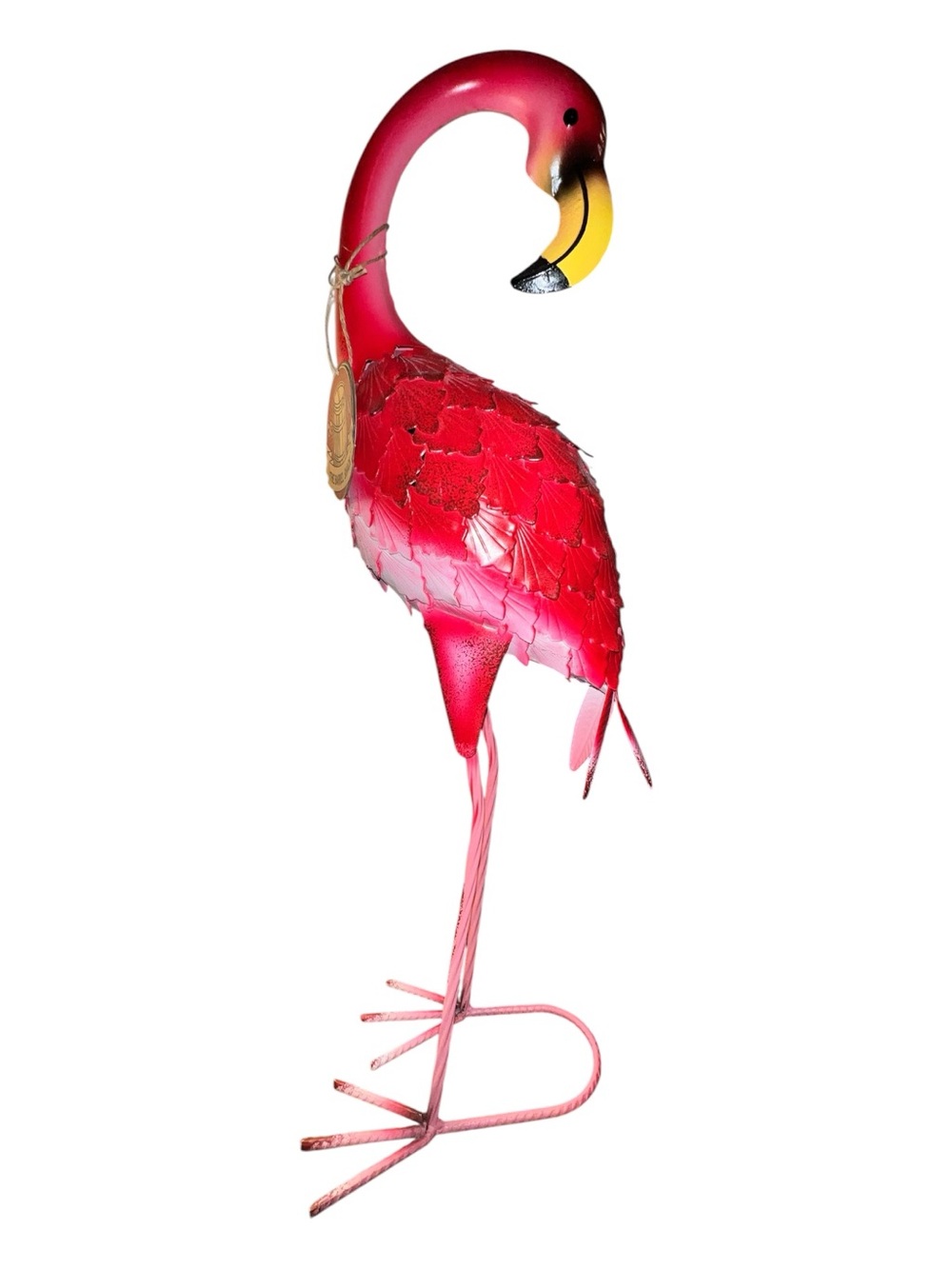 Bright Pink Flamingo Garden & Bird Statue - Pink